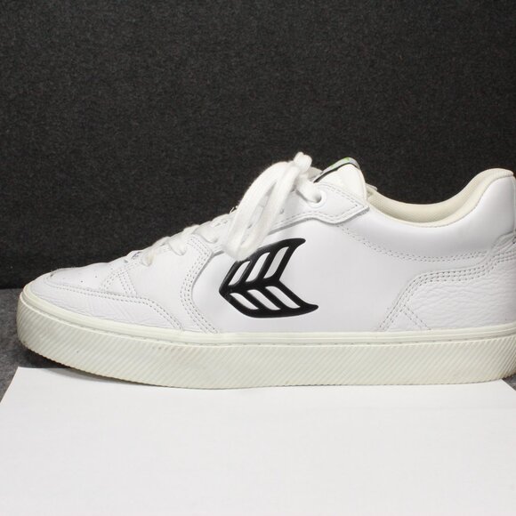 Cariuma Vallely Pro White Black Skateboard Sneakers Men's Size 12 (11.5) - Picture 4 of 11